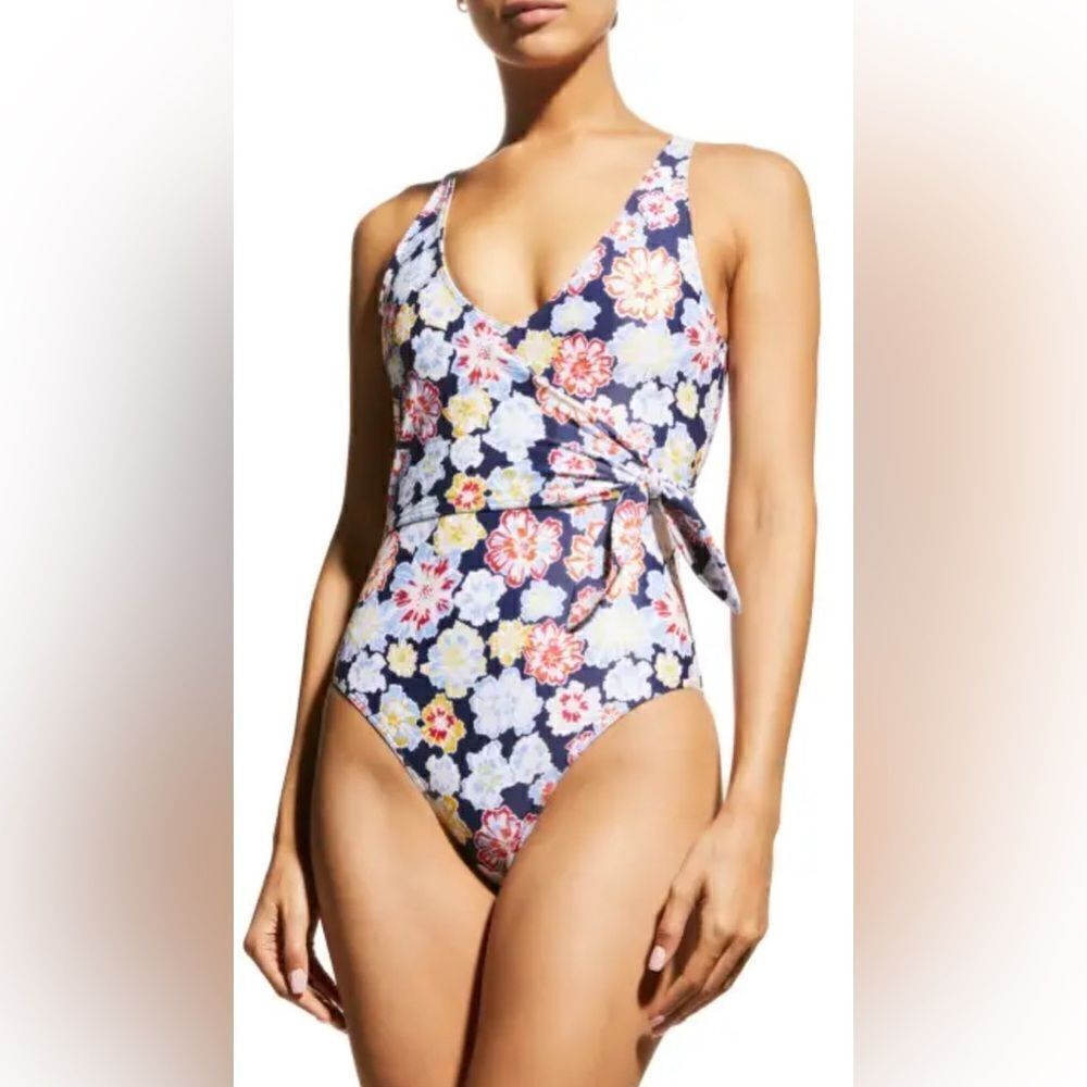 Tanya Taylor Kelly Wrap One-Piece NWT Size 1X